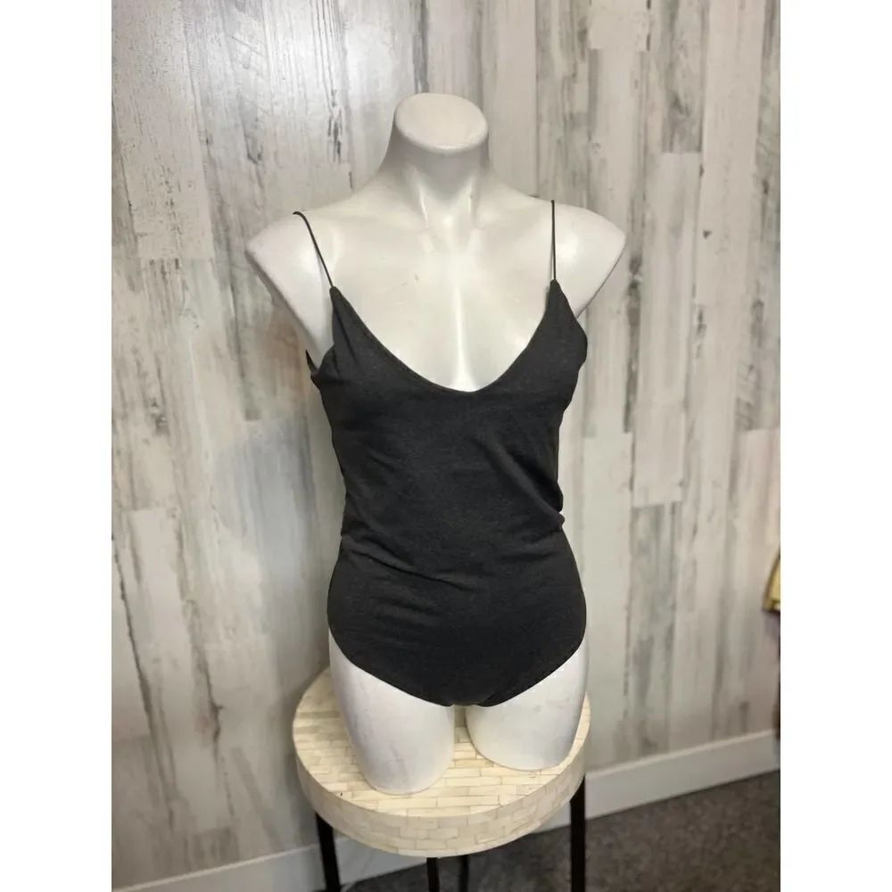 Gray bodysuit 